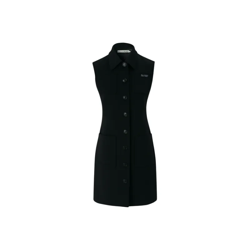III VIVINIKO Sleeveless Dress Women's Black-0