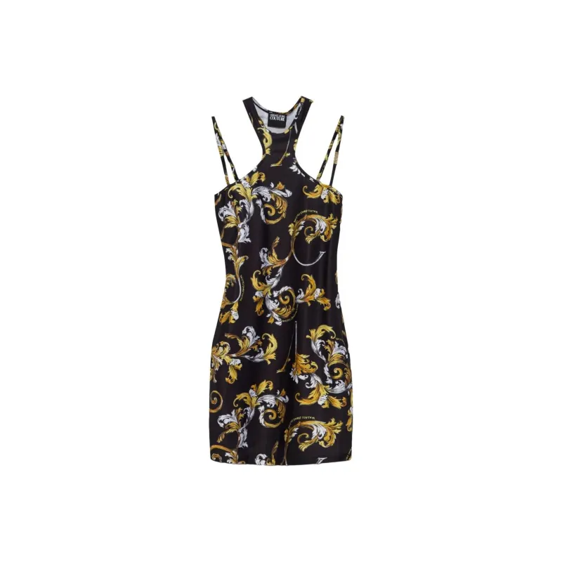 VERSACE JEANS COUTURE Baroque Mini Dress-0