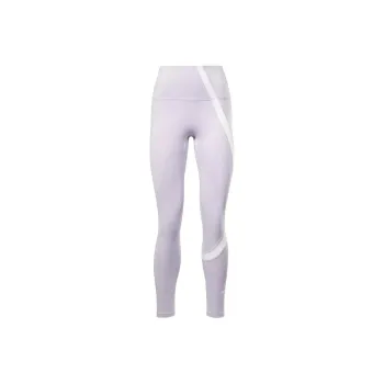 Reebok ID TRAIN BIG LOGO TIGHT Athletic Trousers Women's Purple