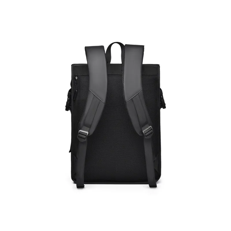 ROBINHOOD Oxford Backpack Men's Black/Gray/Green-2