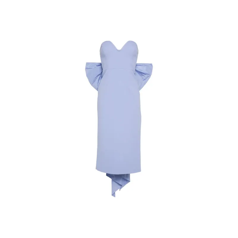 Rebecca Vallance Annabelle Strapless Midi Dress-0