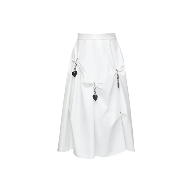 BIENKIMIIYE Casual Long Skirts Women's-5