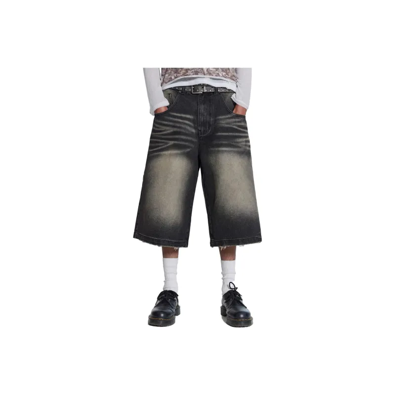Jaded London Denim Shorts Unisex-0