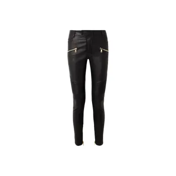 BALMAIN Leather Skinny Trousers