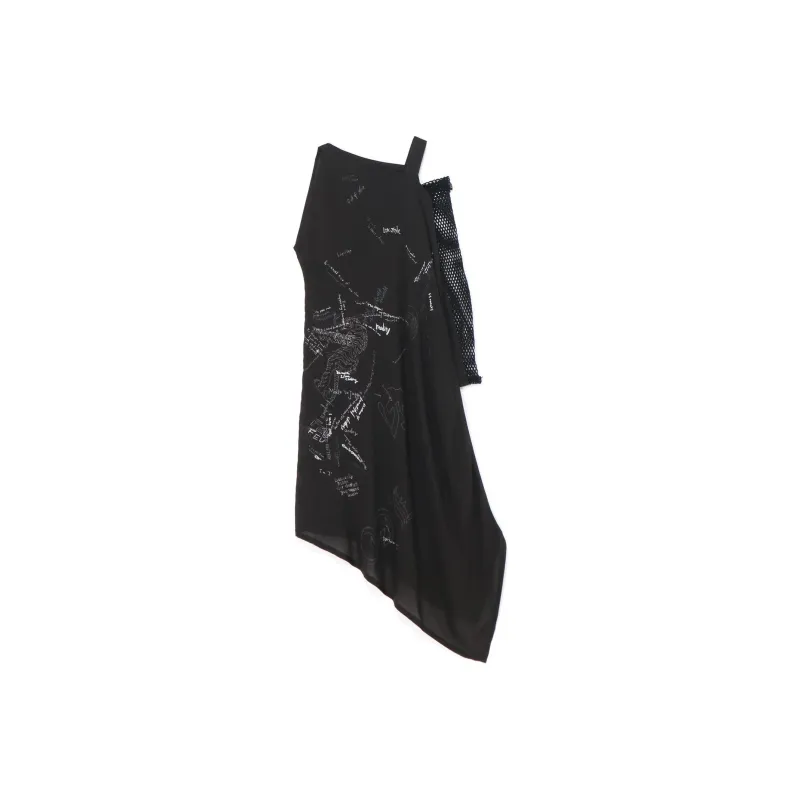 Yohji Yamamoto Slip Dress Women's Black-0