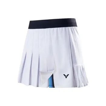 VICTOR Casual Short Skirts Women's White