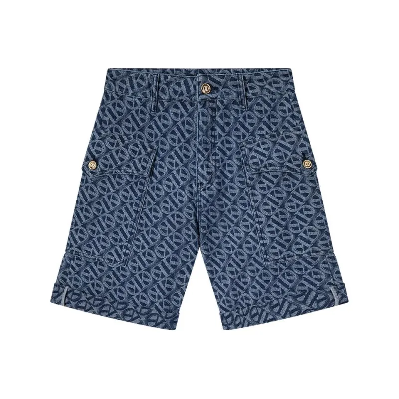 DKNY Denim Shorts Women's Medium Denim Blue-0