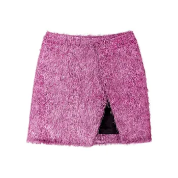 Lanvin Casual Short Skirts Women's Purple