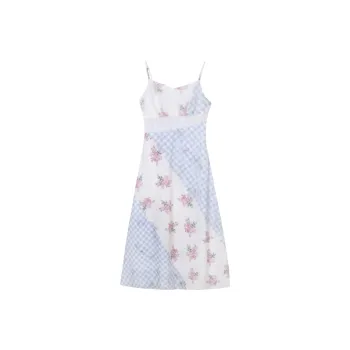 Incolore Slip Dress Women's Light Blue