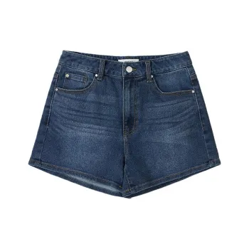 GUESS Denim Shorts Women's Dark Blue