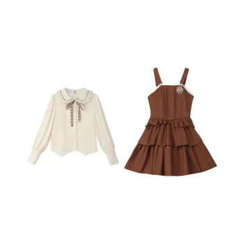 LALAJK Two Piece Skirt Sets Women's
