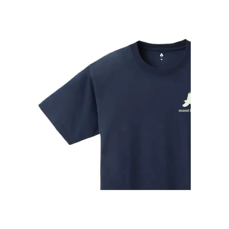 MONTBELL FW/AW24 T Shirt Unisex Marine Blue-2