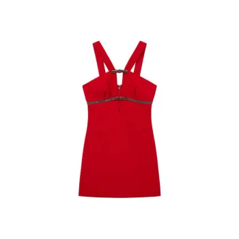 Self portrait Crepe Mini Dress