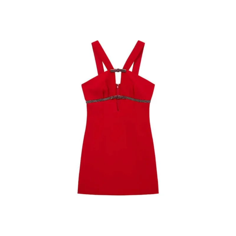 Self portrait Crepe Mini Dress-0