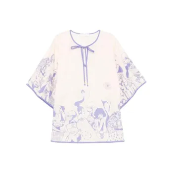 Zimmermann Maxine Kaftan Dress