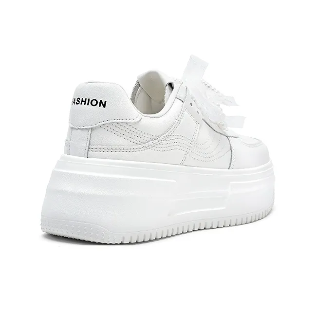 CHILI Low Top Casual Shoes Women's White-3