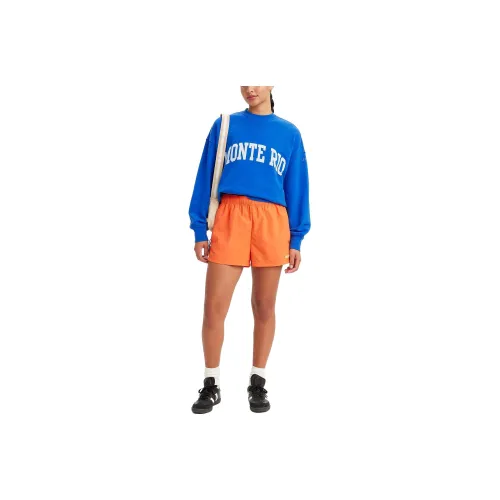 Levis Sports Shorts Women's Orange
