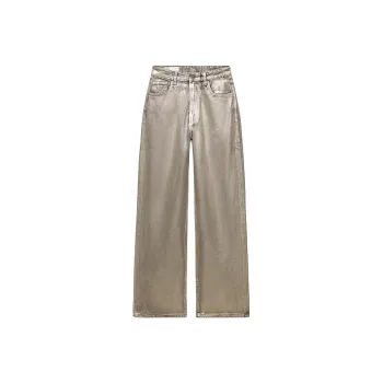 ZARA Trf Jeans Women's Silver