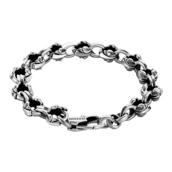 ROCK&RIDE 925 Sterling Silver Bracelets Men's