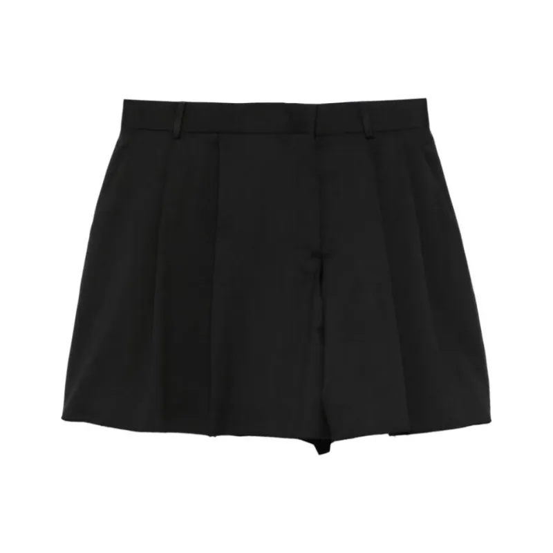 MOSCHINO Virgin wool Shorts-0
