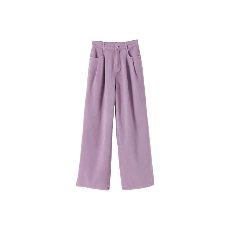 XIANGYING Jeans Women's Purple-0