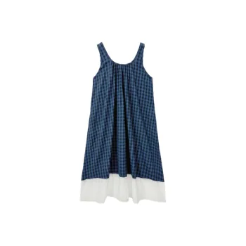 YGPRW Sleeveless Dresses Women's Blue