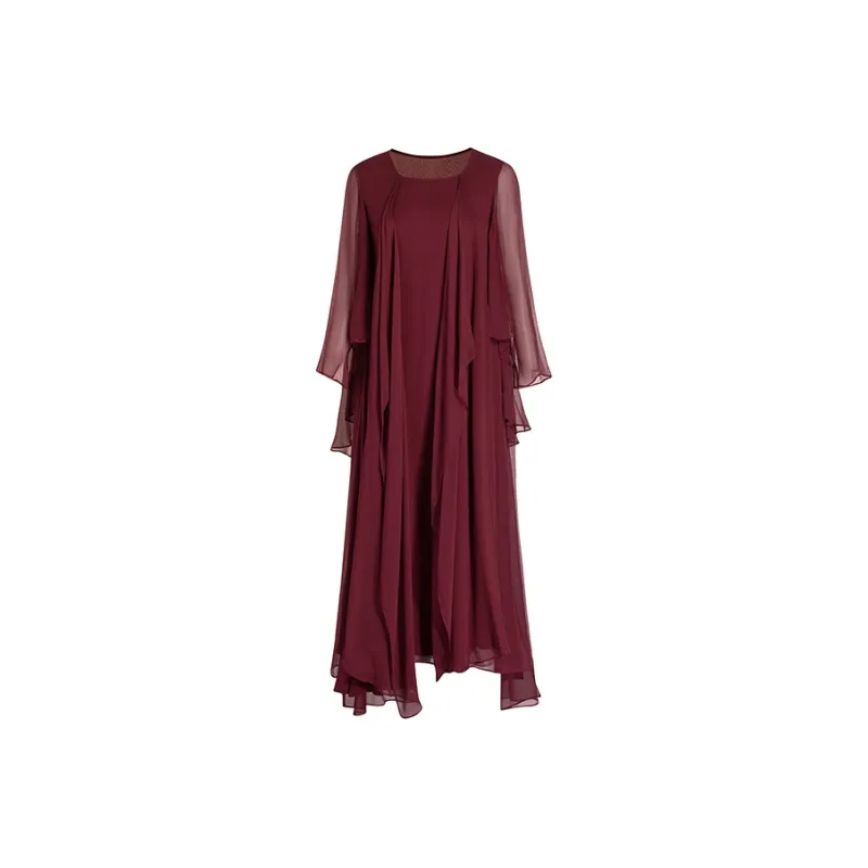 A LIFE ON THE LEFT Long Sleeved Dress Women's-12