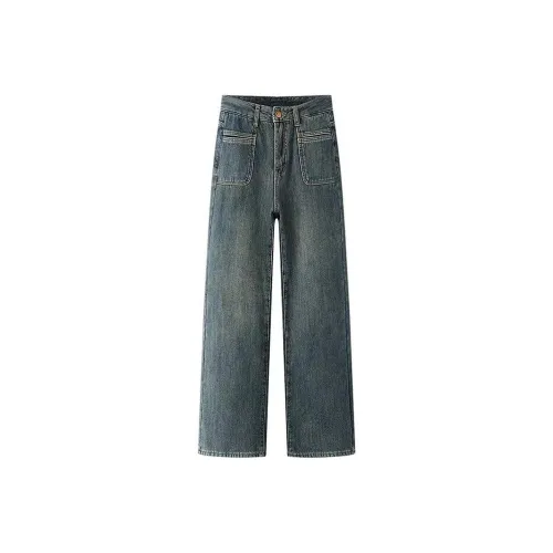 EOEI Jeans Women's Blue
