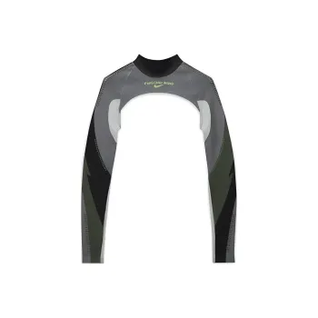 Nike X Feng Chen Wang Women's Pro Long Sleeve Knit Top Multicolor