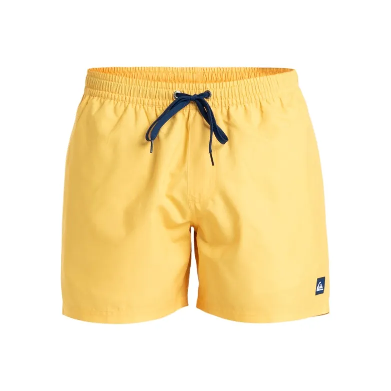 Quiksilver Everyday Solid Volley Beach Shorts Men's Yellow-0