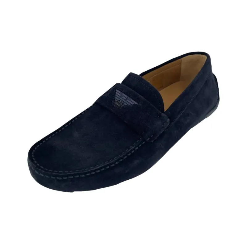 EMPORIO ARMANI Casual Shoes Men's Blue-0