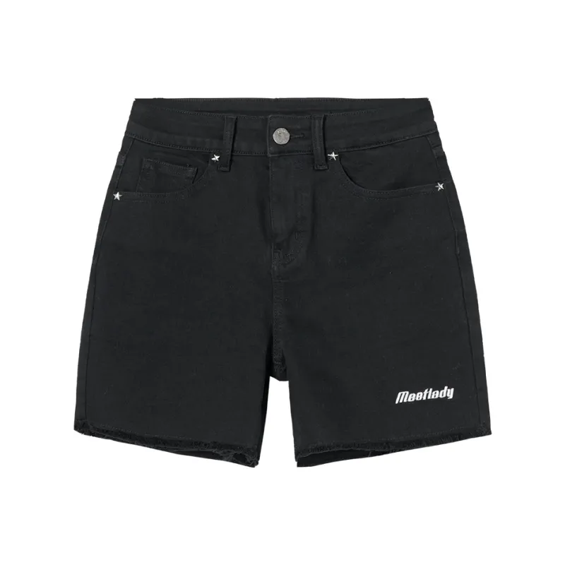 MEETLADY Denim Shorts Women's-5