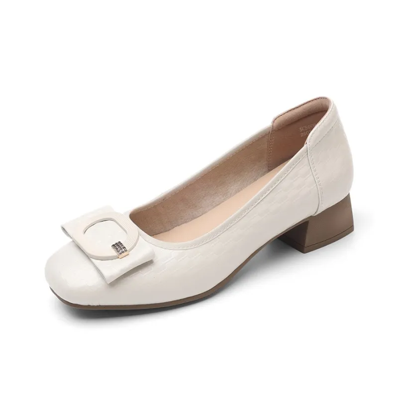 Cigna Chunky Heel High Heels Women's-6