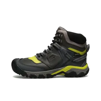 KEEN Ridge Fle Abrasion Resistant Cushioning Short Outdoor Boots Unisex Black