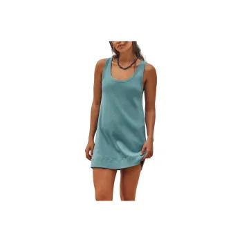 FREE PEOPLE Tracey Mini Sleeveless Dress Women's Adriatic Sea
