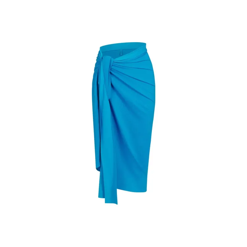 Skims Casual Long Skirts Women's Blue-0
