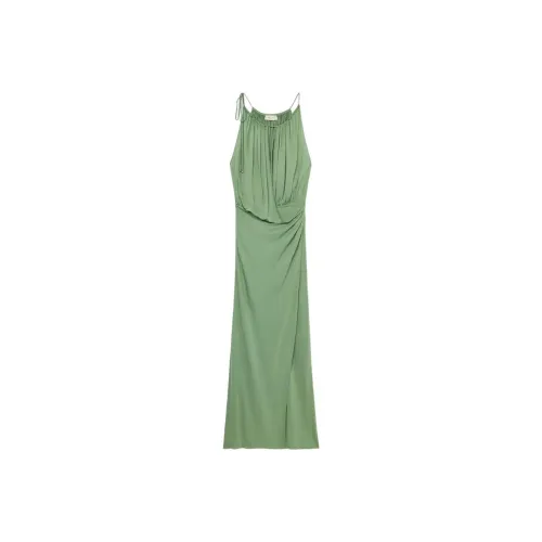 Blumarine Draped detail Maxi Dress