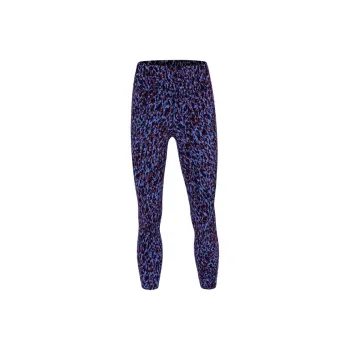 Lululemon Base Pace Sports Pants Women's Leopard Print Camouflage Blue Nile Mixed Color