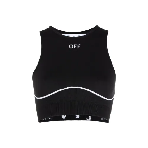 OFF WHITE SS22 Sleeveless Sports Shirts Women's Black