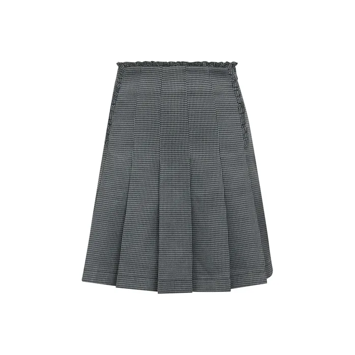 Brother Is Really Good Casual Short Skirts Women's Plaid-0