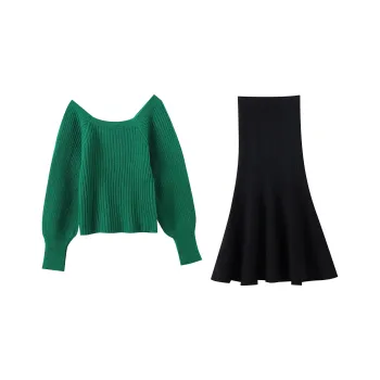 Udon House Two Piece Skirt Sets Women's