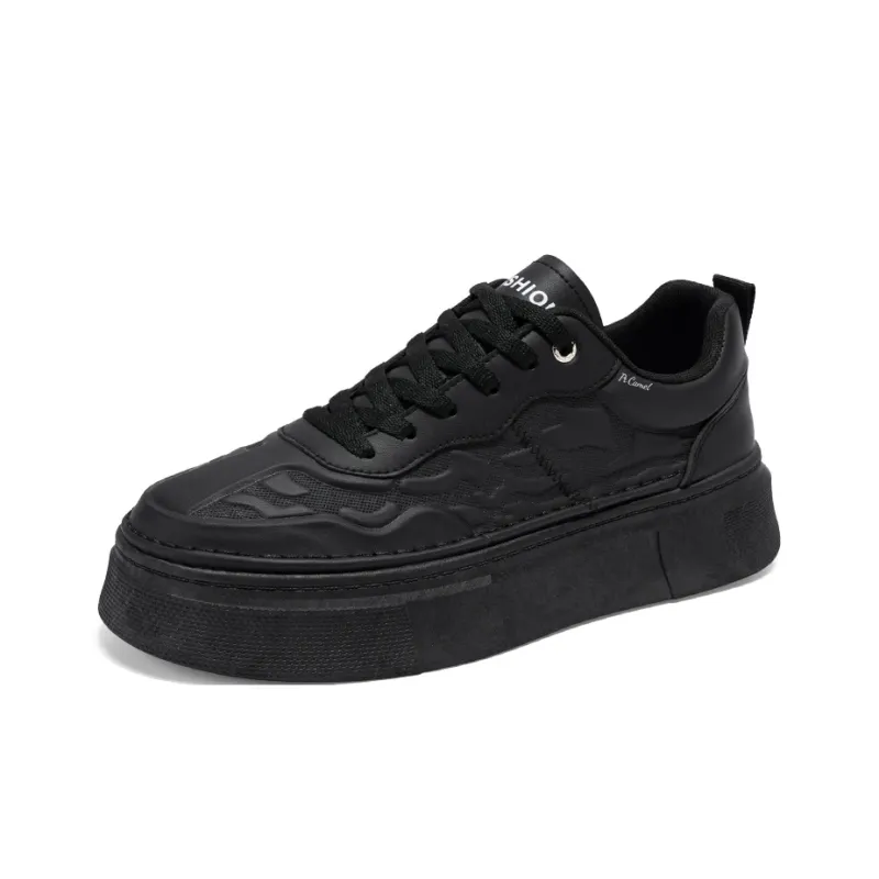 PROTECTCAMEL Slip Resistant, Abrasion Resistant, Lightweight Low Top Skateboard Shoes Men's-1