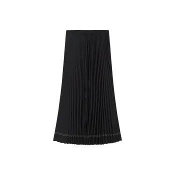 Massimo Dutti Casual Long Skirts Women's Black
