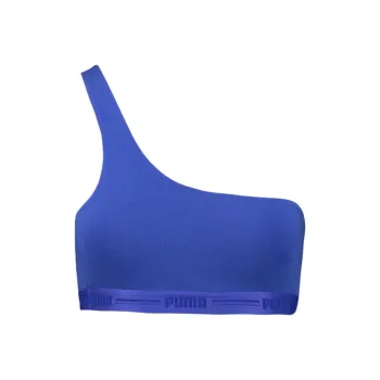 PUMA Women's One Shoulder Heart Top 1 Piece Sports Underwear Women's Royal Blue
