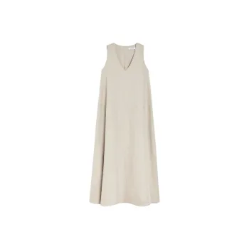 MaxMara Sleeveless Dress Women's Beige