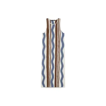 WEEKEND MaxMara Wave pattern Midi Dress