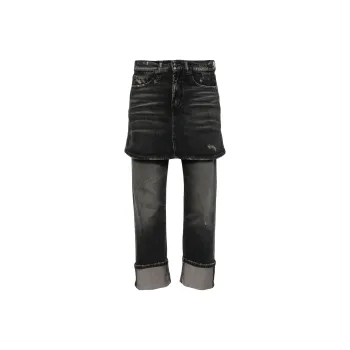 R13 Romeo Double Classic Distressed Jeans