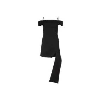 YUZEFI Strap Detailed Mini Dress
