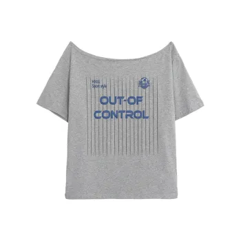 SISC T Shirts Women's Gray