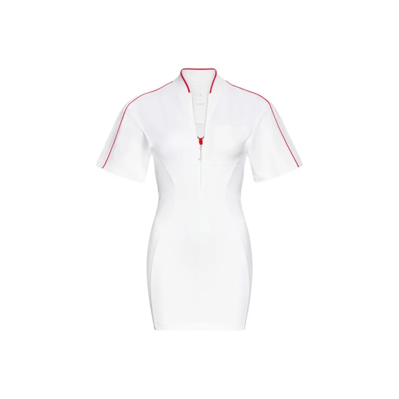 Jacquemus X Nike Short-Sleeve T-Shirt Dress 'White'-0